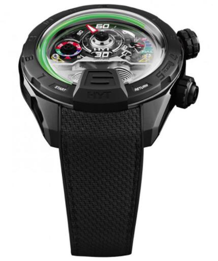 Replica HYT H4 Panis-Barthez Competition 151-DL-08-GF-RN Watch